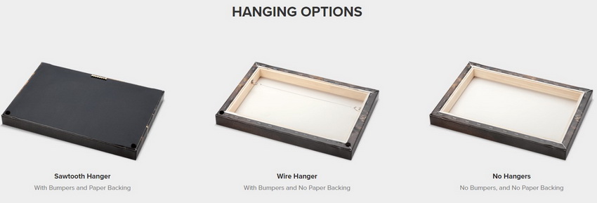 Canvas hangers